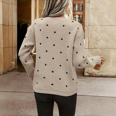 Esmee | Polka-Dot-Pullover