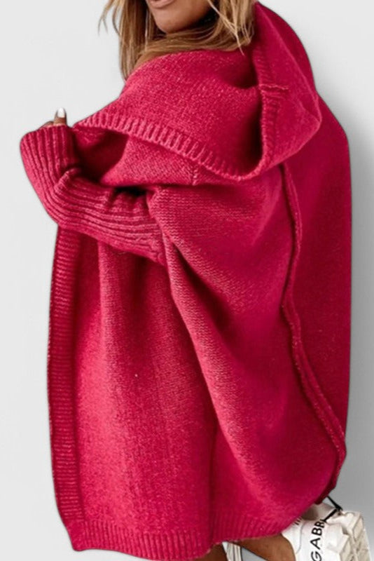 Lovisa | Oversized-Strickjacke mit Kapuze