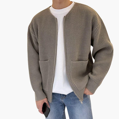 Daniel | trendige Strickjacke