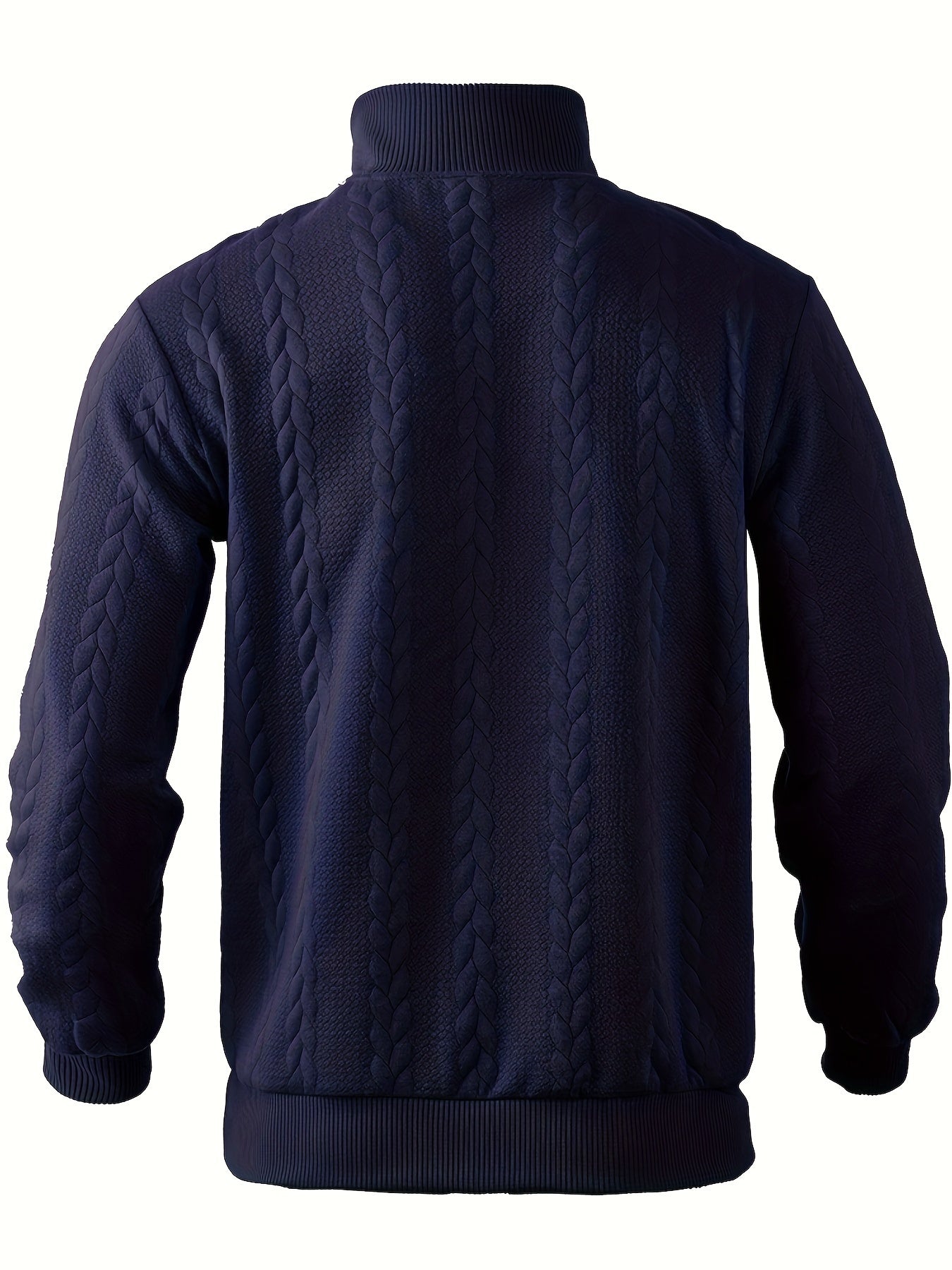 Gestrickter Zip-Up