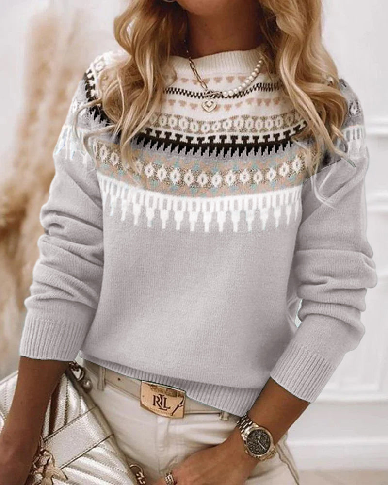 Corinne | Bunte Pullover mit Print