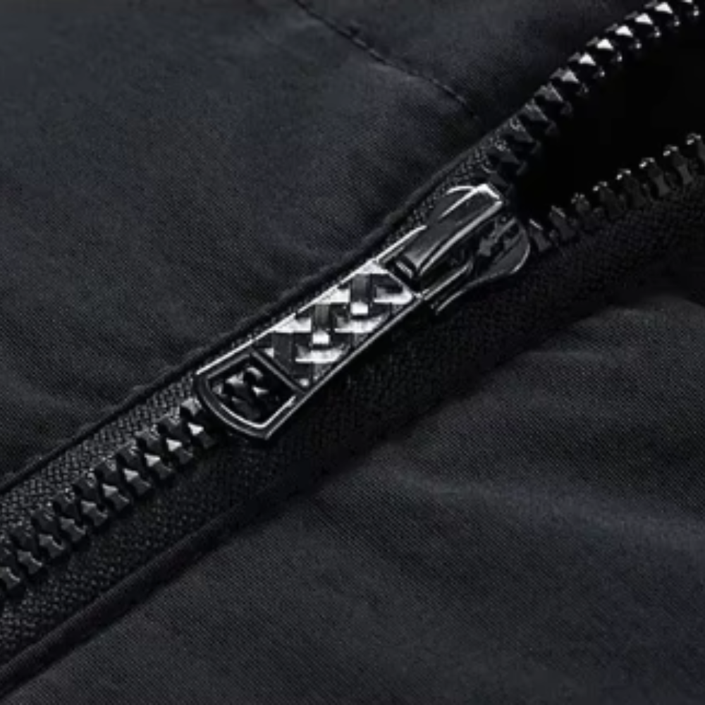 Elegante gefütterte Pufferjacke