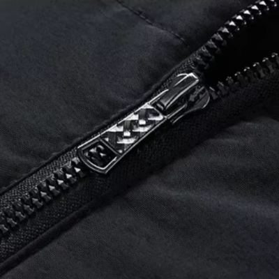 Elegante gefütterte Pufferjacke