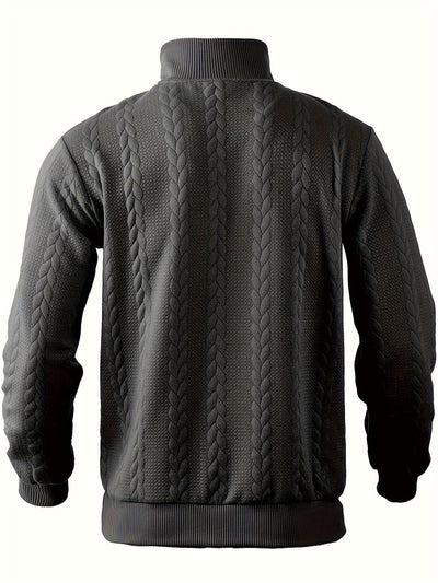 Gestrickter Zip-Up