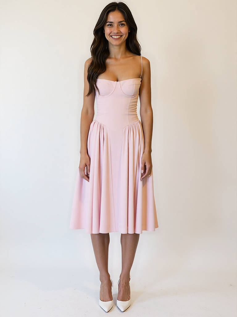 Nova | Midi-Korsettkleid