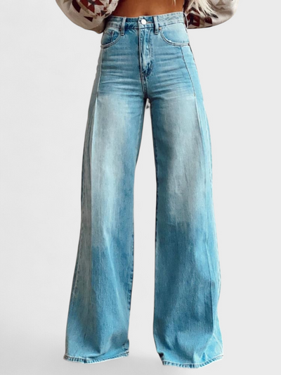 Avery – Elegante Freizeithosen mit weitem Bein