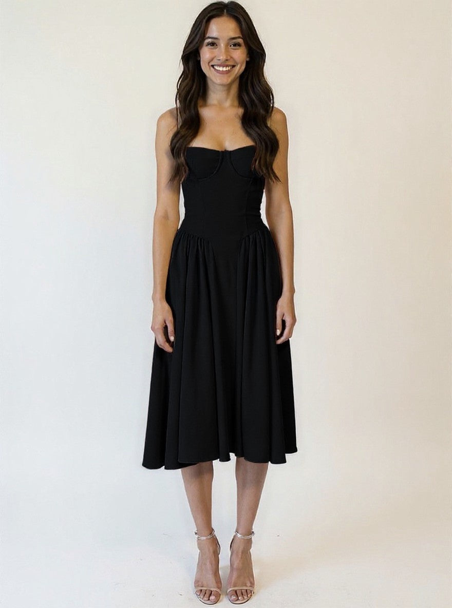 Nova | Midi-Korsettkleid