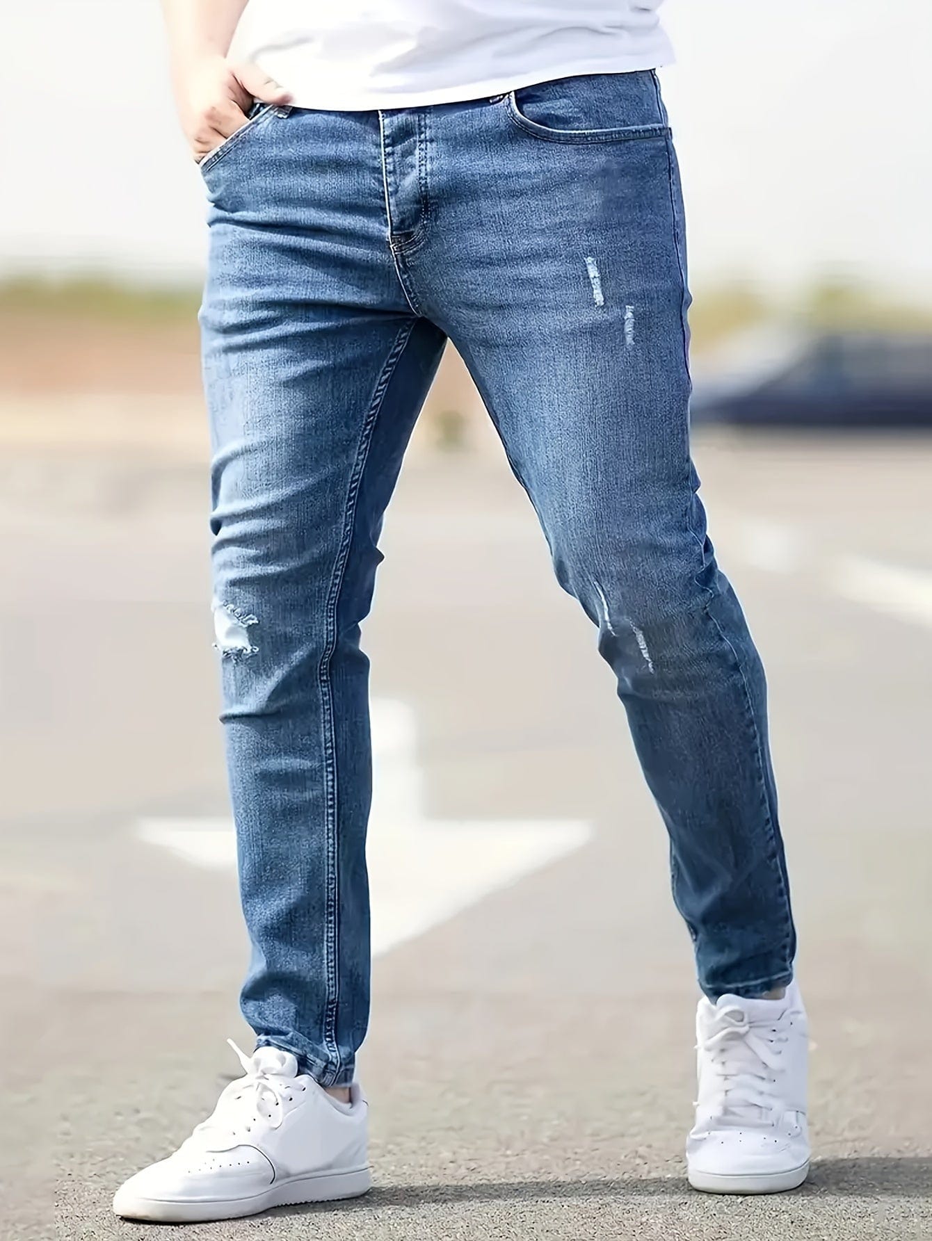 Alex – Trendige Slim-Jeans mit Destroyed-Look