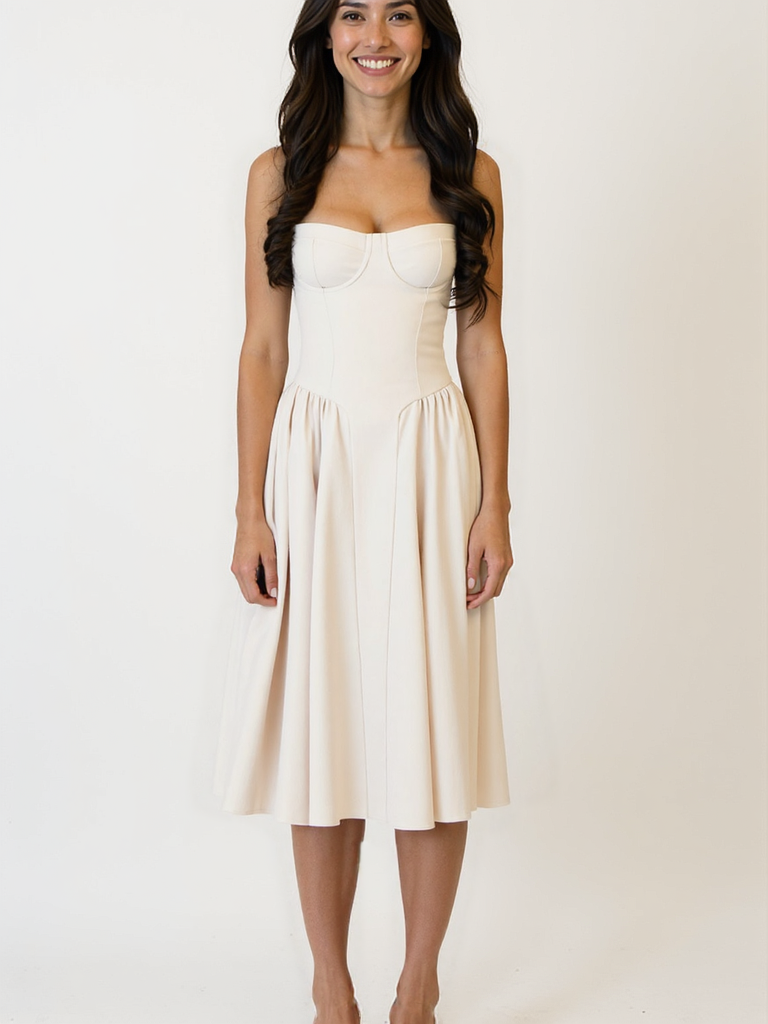 Nova | Midi-Korsettkleid