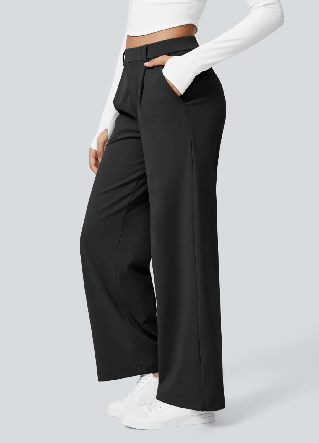 Dixie – Stretchhose mit weitem Bein