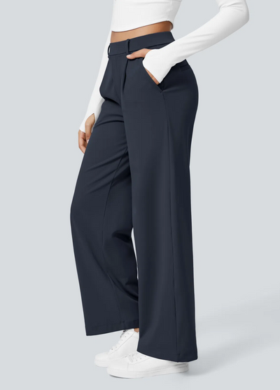 Dixie – Stretchhose mit weitem Bein