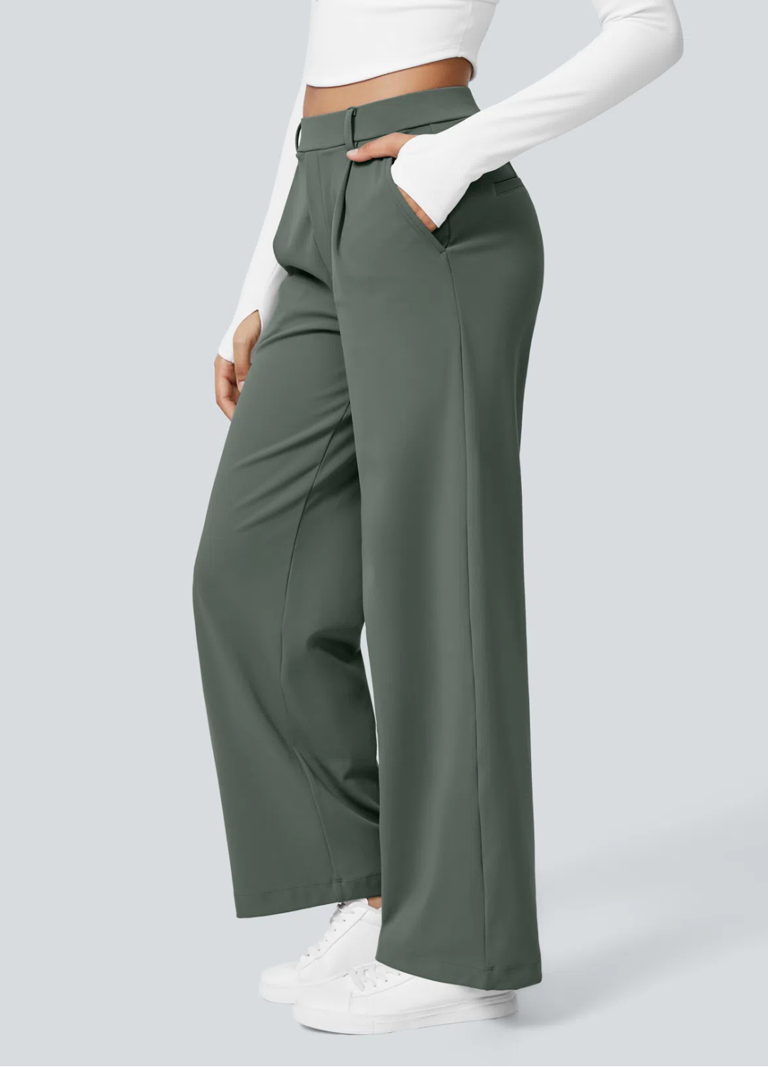 Dixie – Stretchhose mit weitem Bein