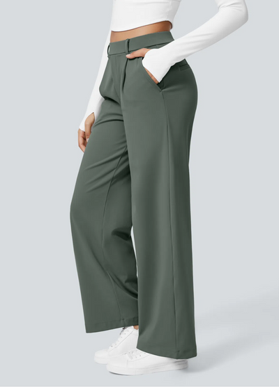 Dixie – Stretchhose mit weitem Bein