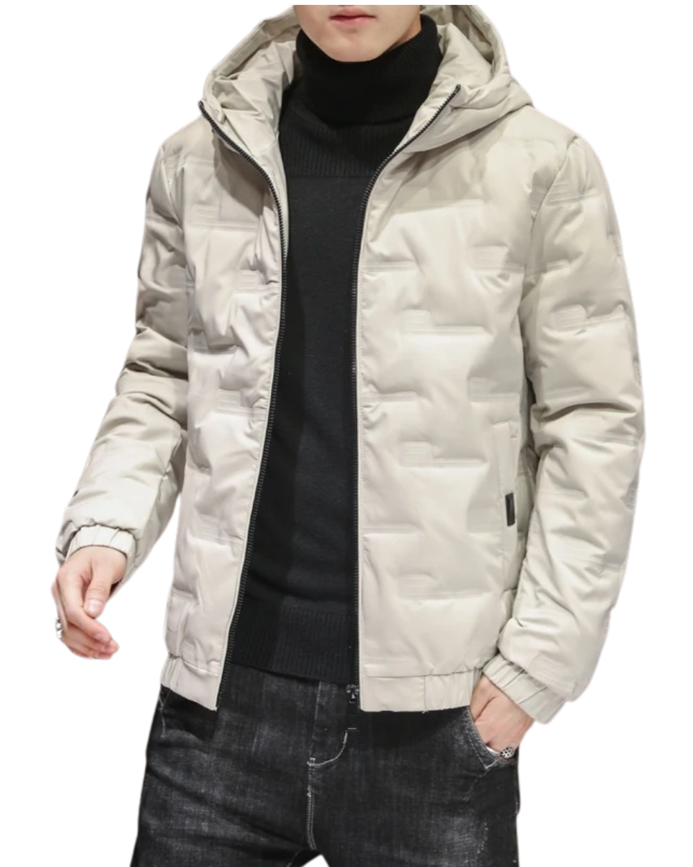 Elegante Daunenjacke für Herren