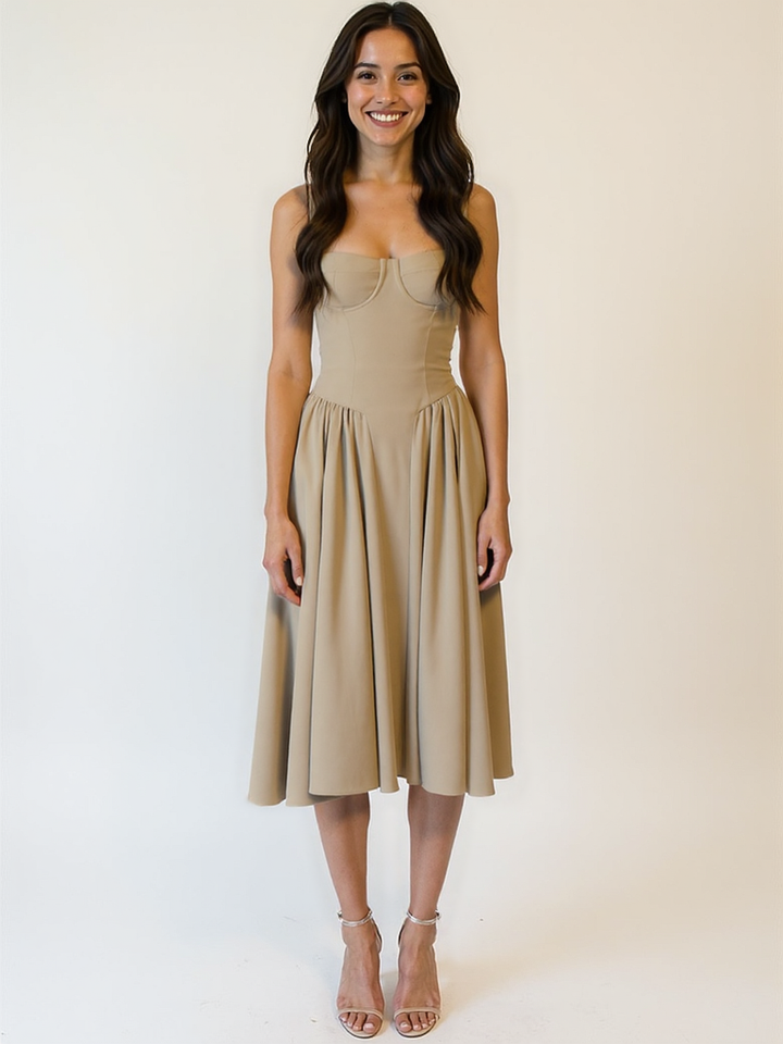 Nova | Midi-Korsettkleid