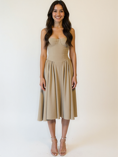 Nova | Midi-Korsettkleid