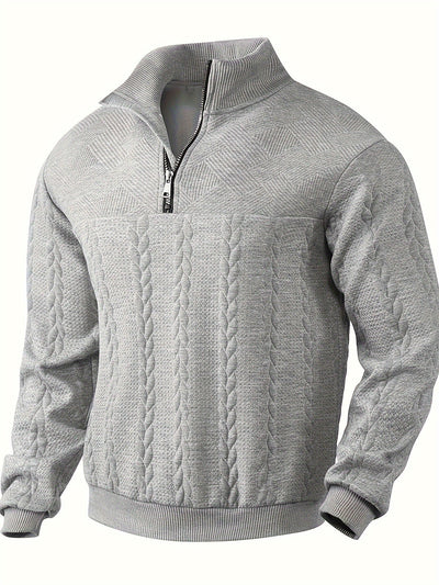 Gestrickter Zip-Up