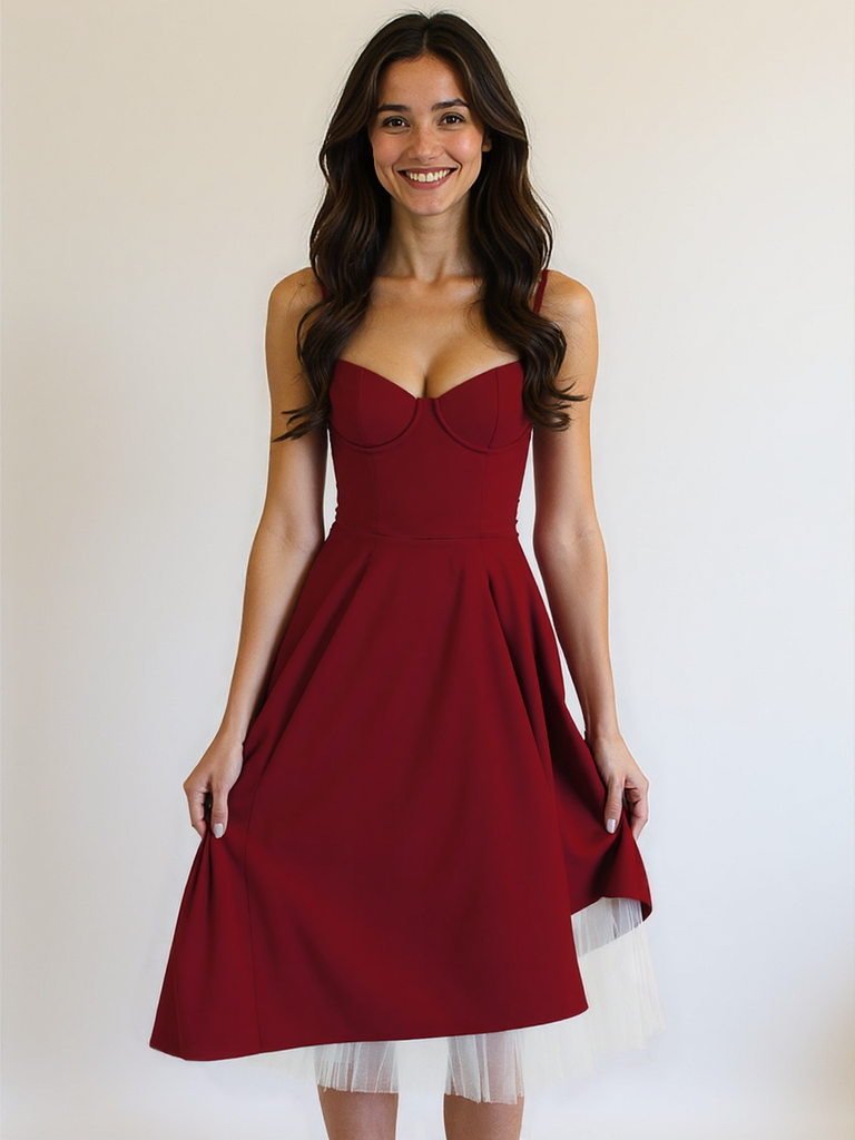 Sibyla | Midikleid aus Tüll