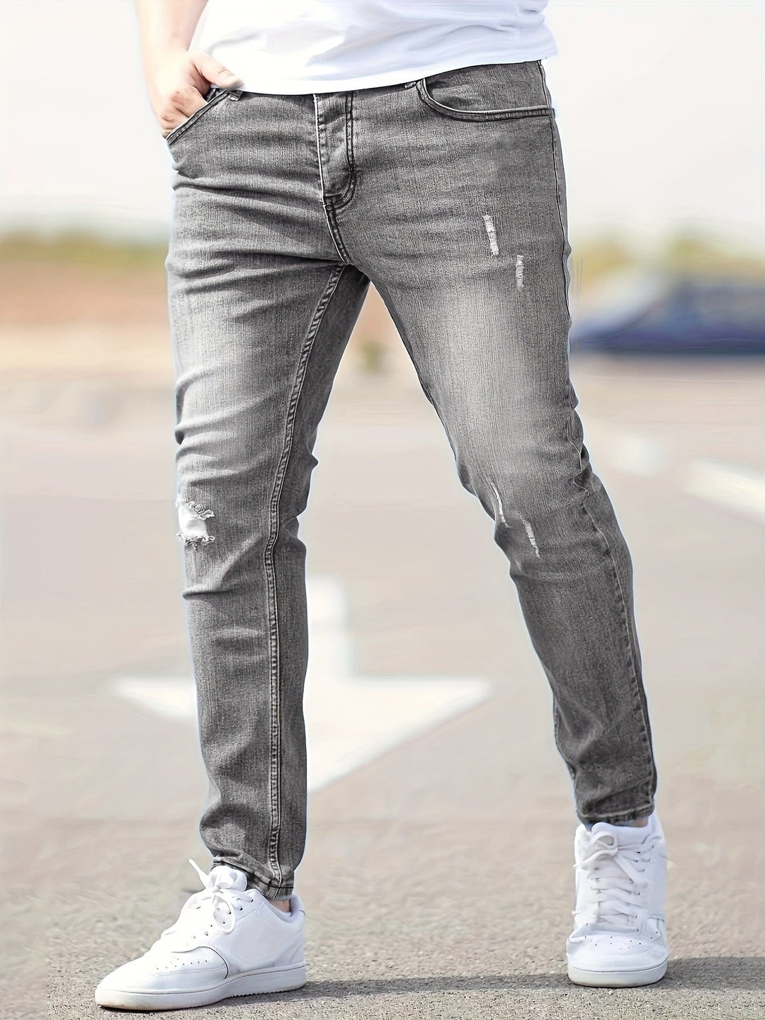Alex – Trendige Slim-Jeans mit Destroyed-Look