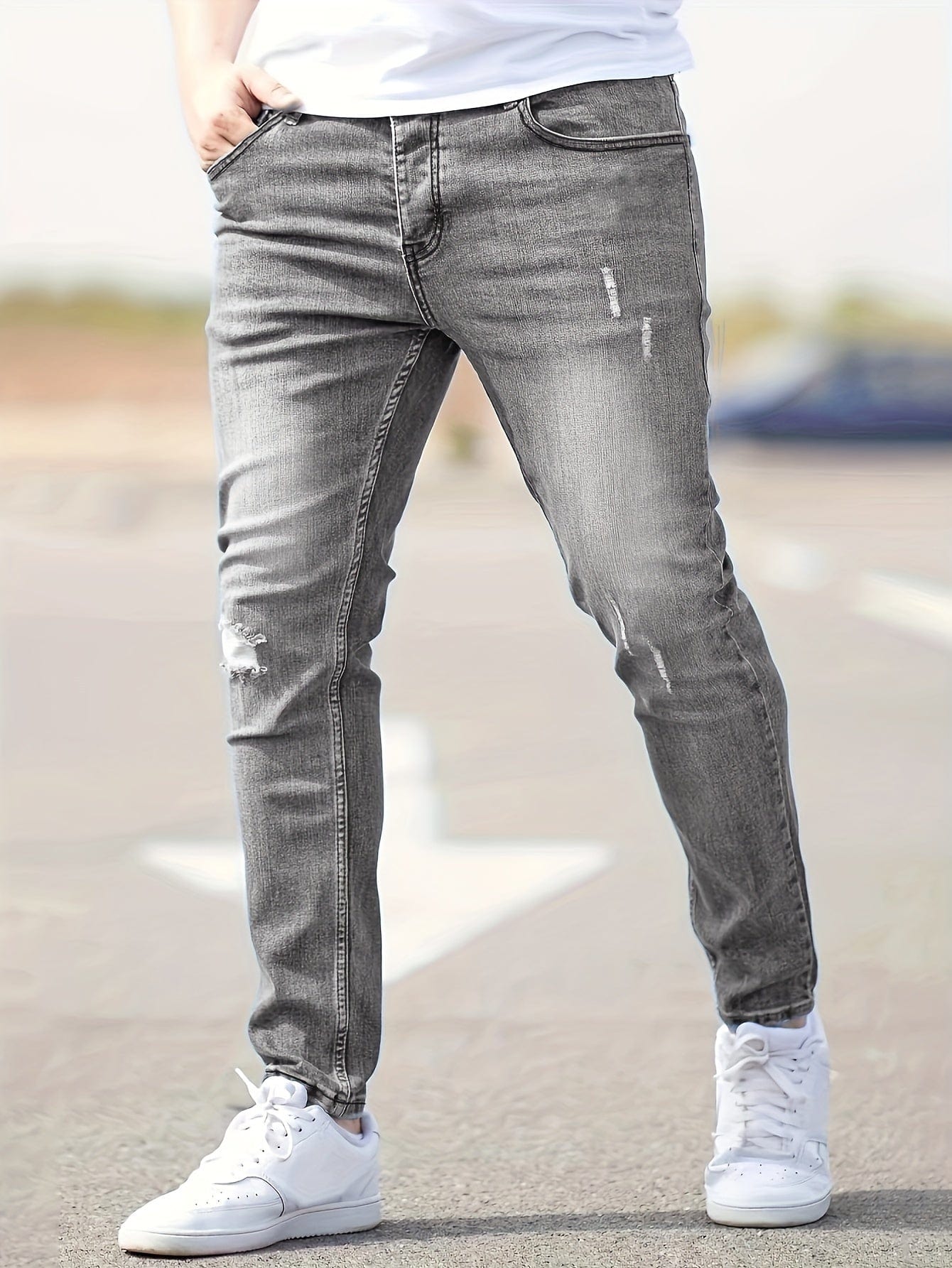 Alex – Trendige Slim-Jeans mit Destroyed-Look
