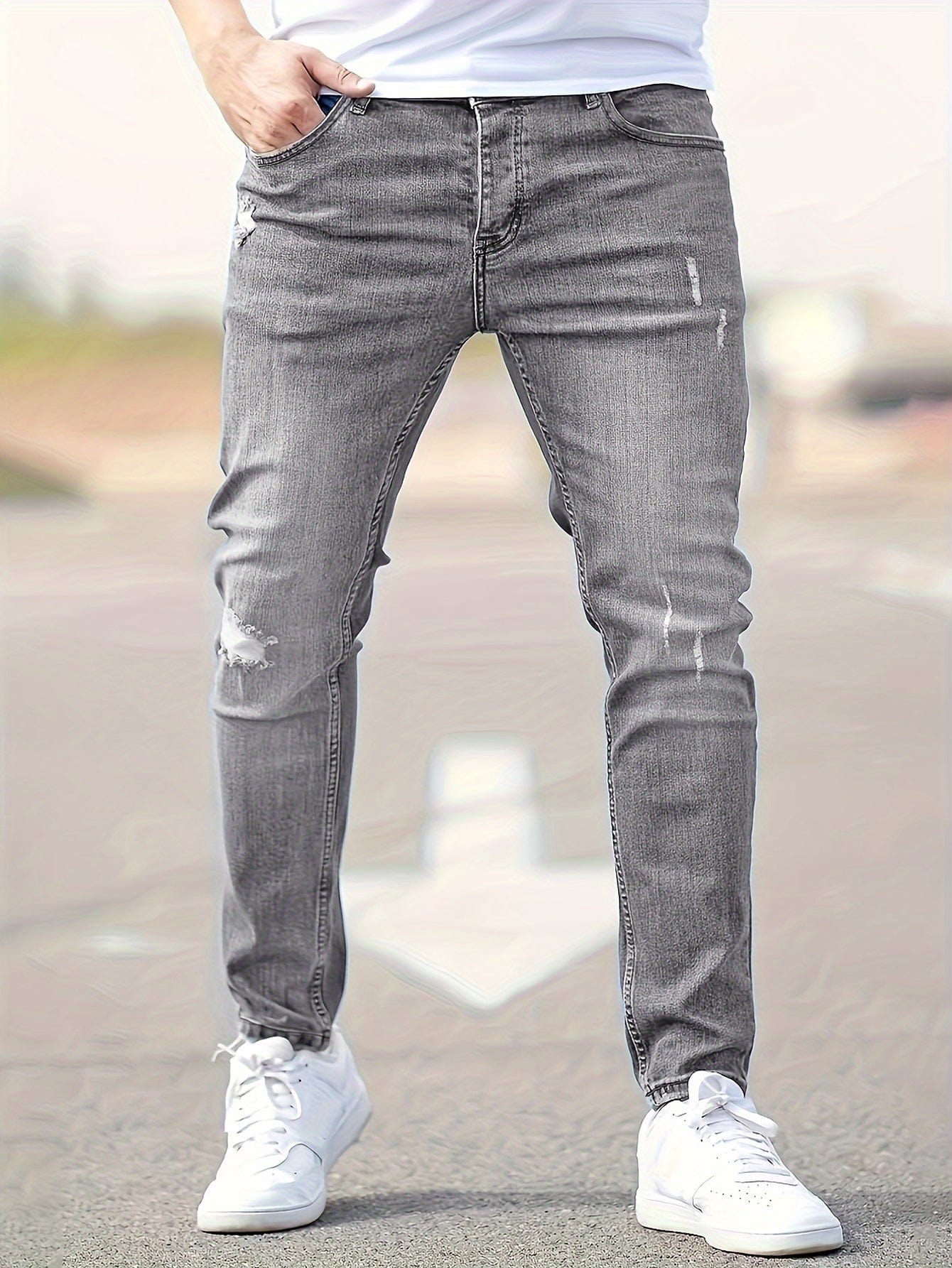 Alex – Trendige Slim-Jeans mit Destroyed-Look