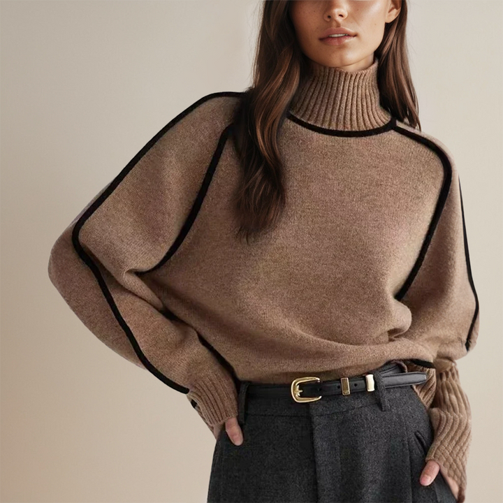 Rachelle | Weicher Rollkragenpullover