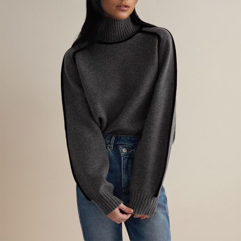 Rachelle | Weicher Rollkragenpullover
