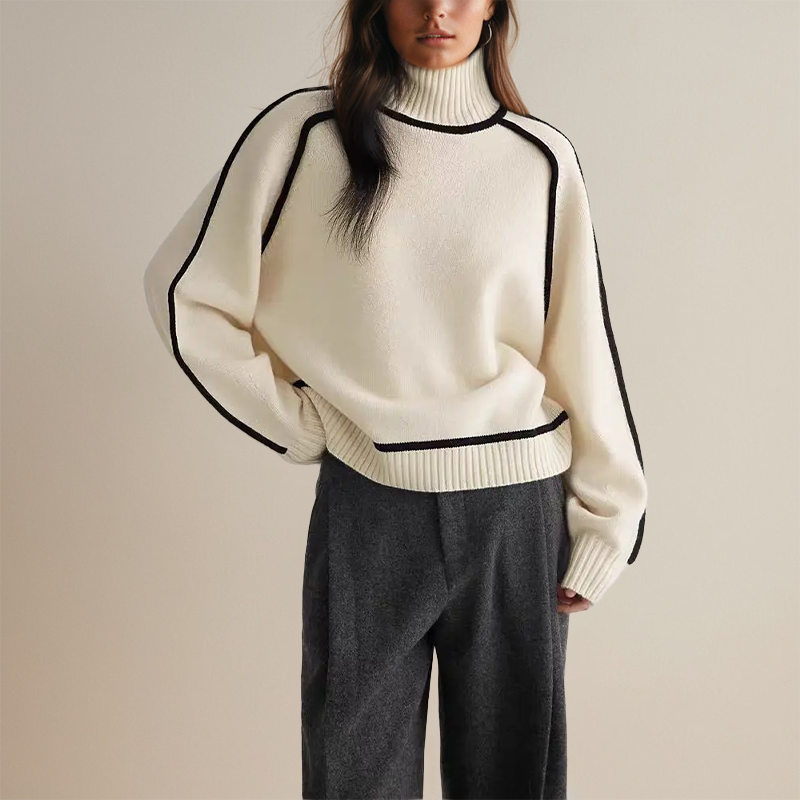 Rachelle | Weicher Rollkragenpullover