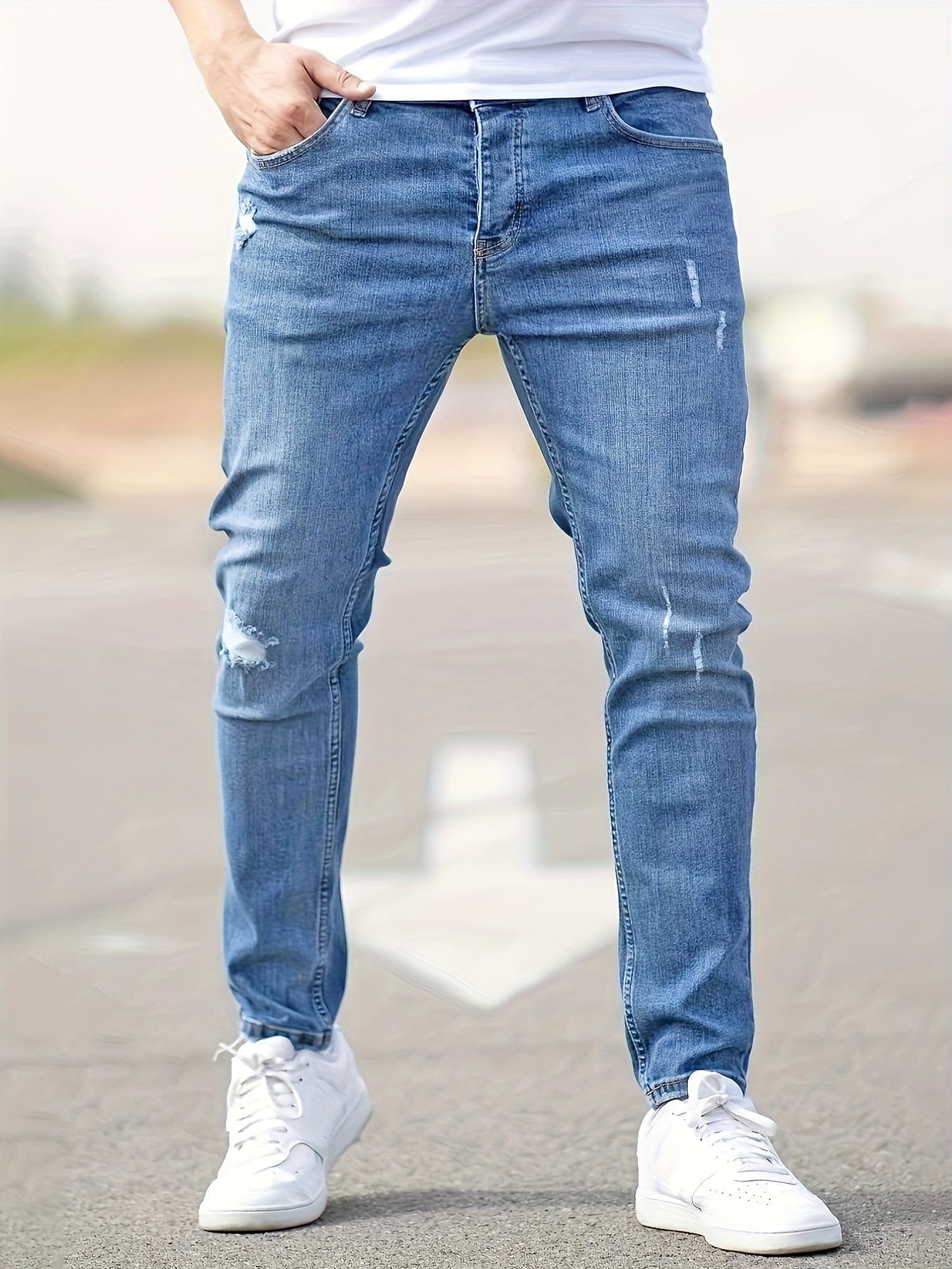 Alex – Trendige Slim-Jeans mit Destroyed-Look