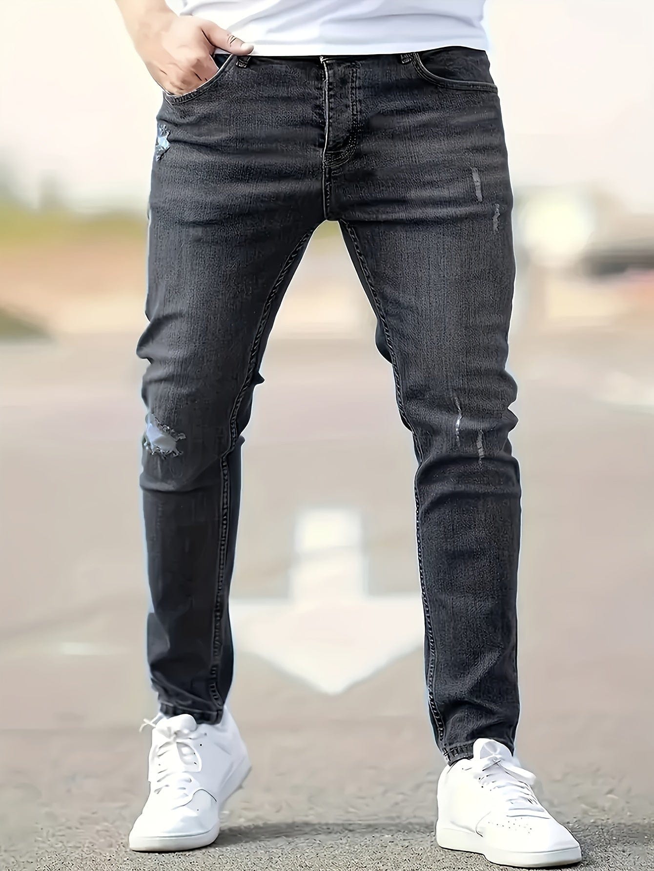 Alex – Trendige Slim-Jeans mit Destroyed-Look