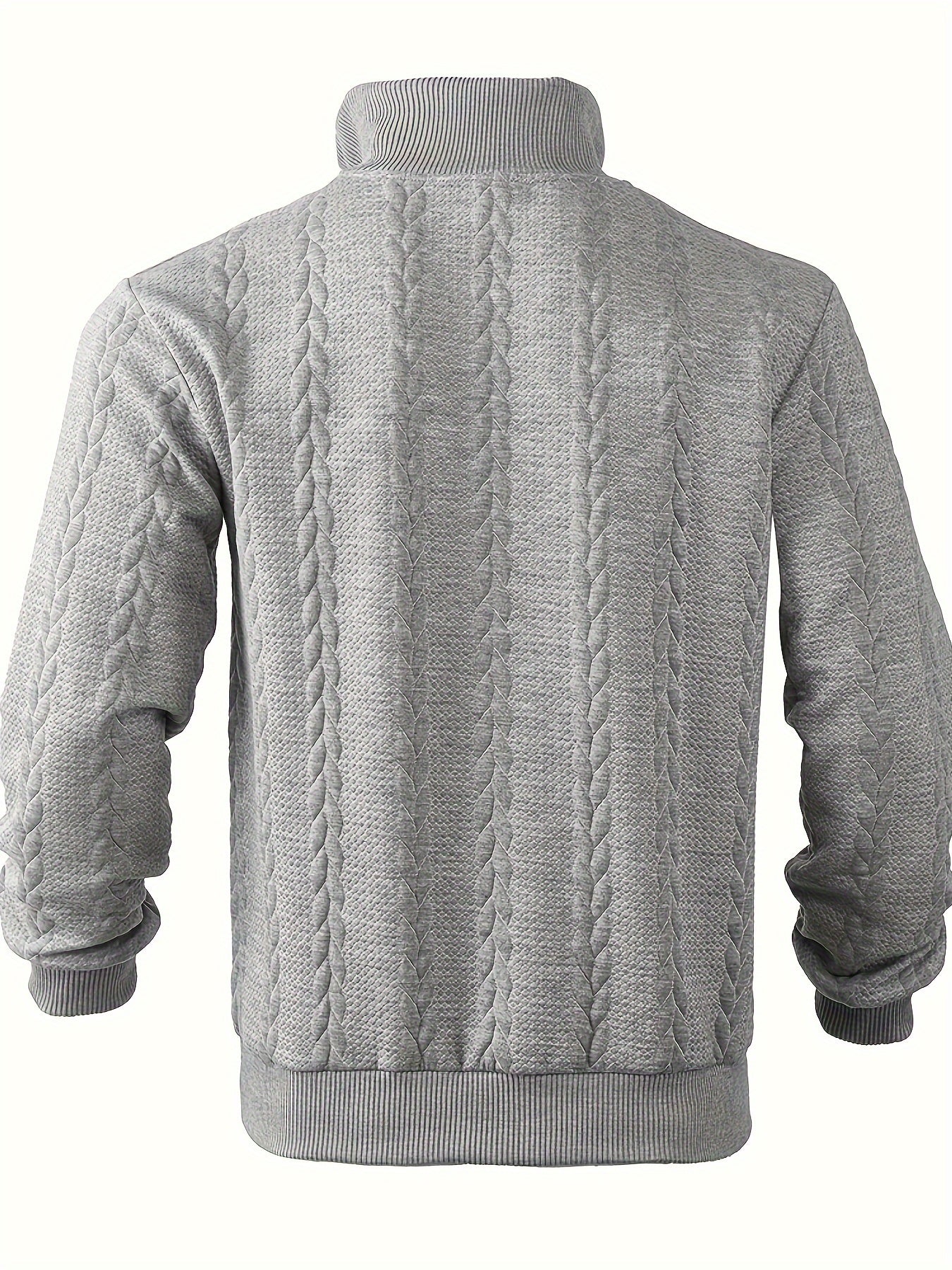 Gestrickter Zip-Up