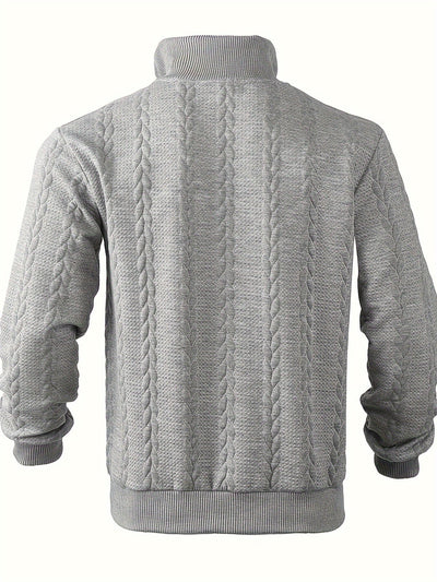 Gestrickter Zip-Up