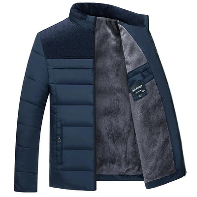 Elegante gefütterte Pufferjacke