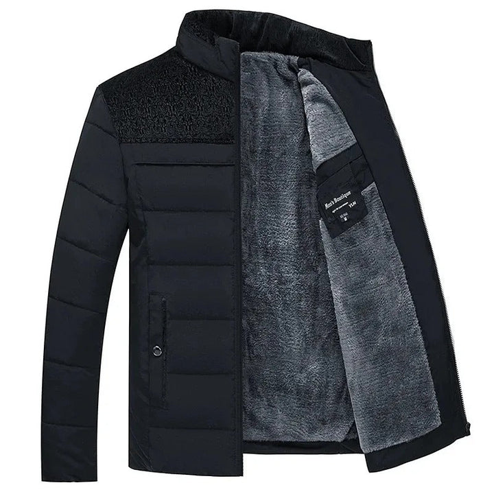 Elegante gefütterte Pufferjacke
