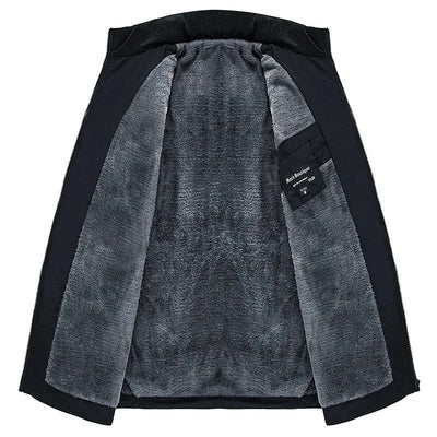 Elegante gefütterte Pufferjacke